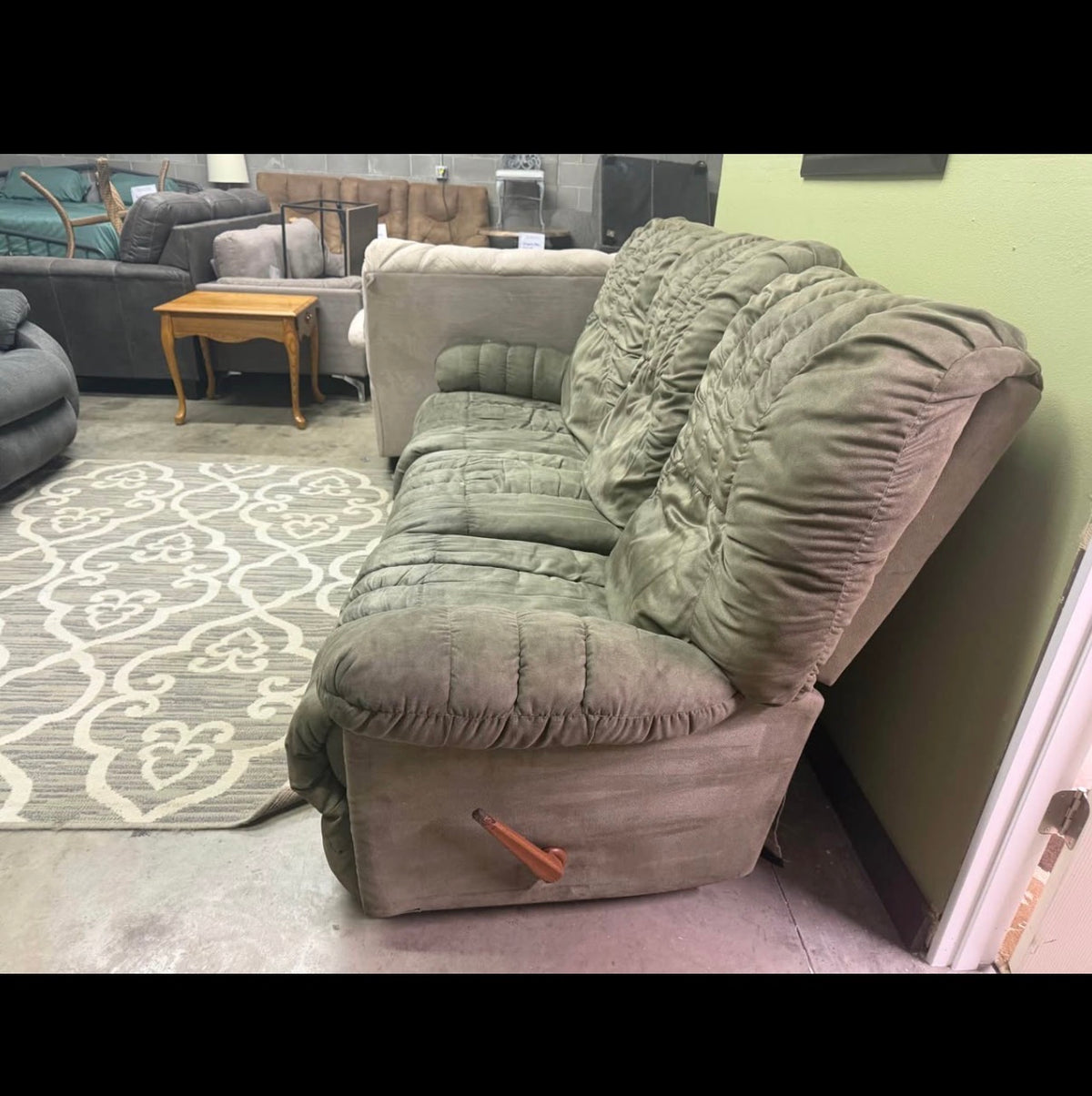 3-Seat Reclining Sofa – $100 Cash & Carry