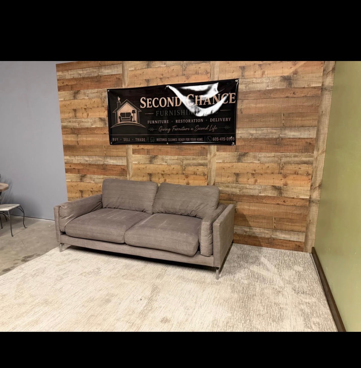Modern Gray Couch