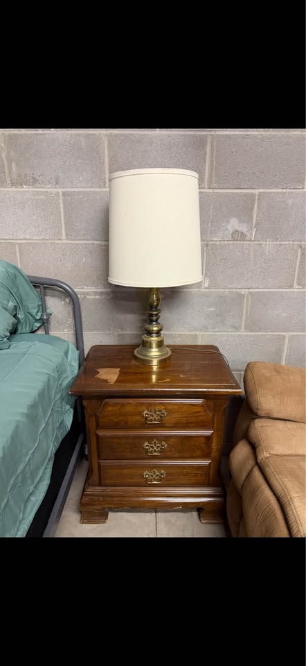 Matching Wood Nightstands