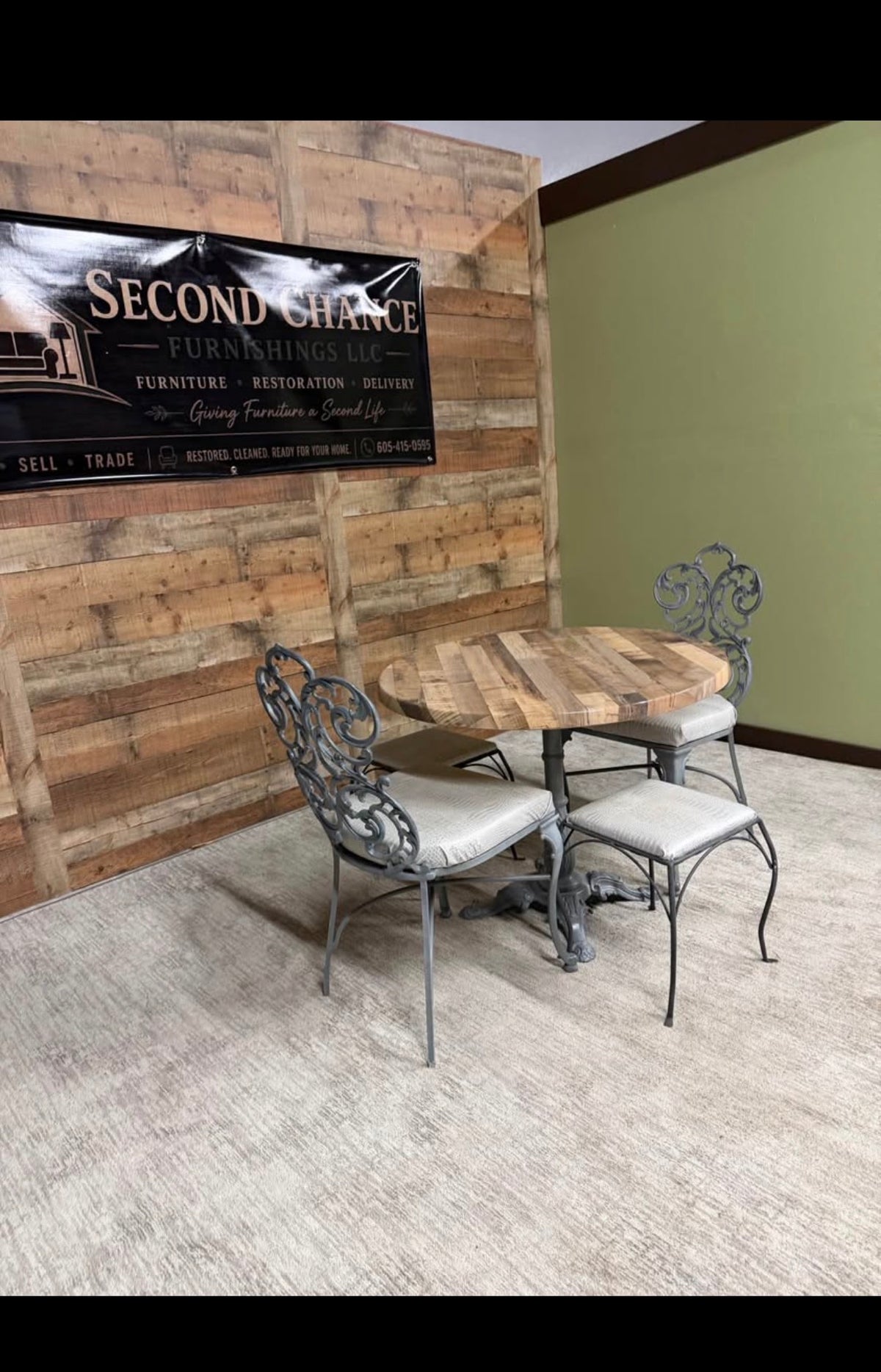 Unique 3 piece dining set