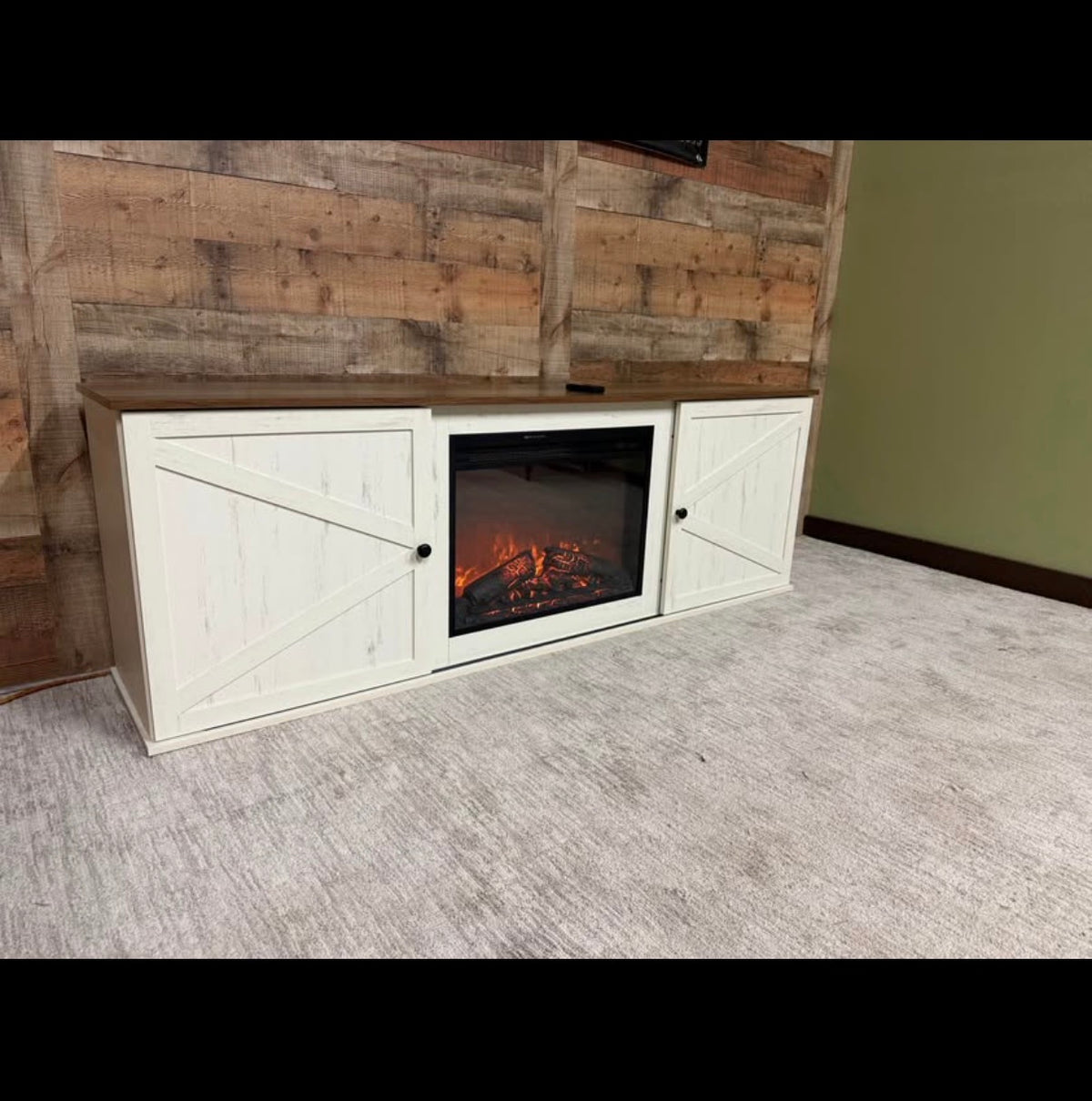 Electric Fireplace TV Stand