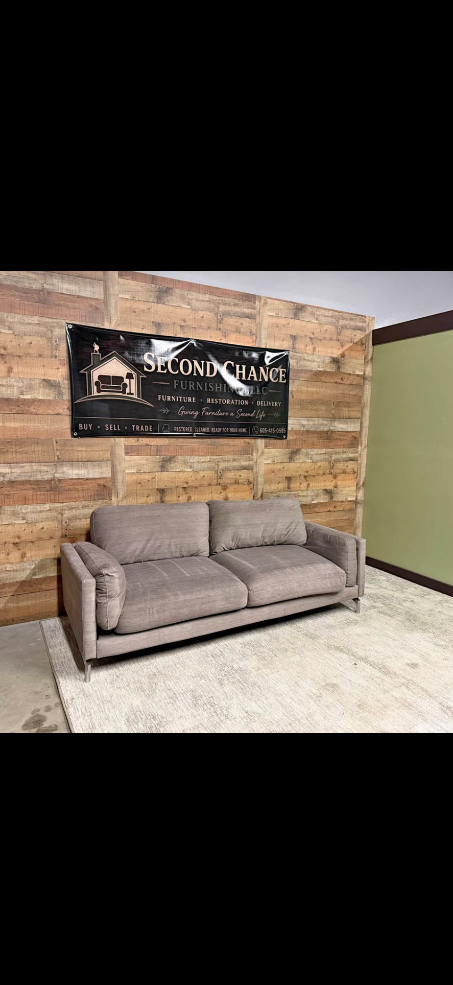 Modern Gray Couch