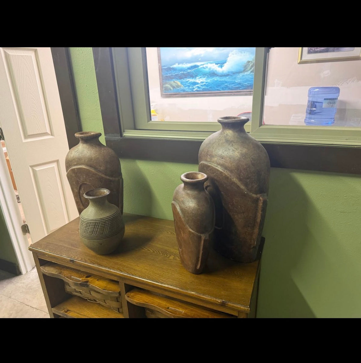 Set of 4 Decorative Vases — $100