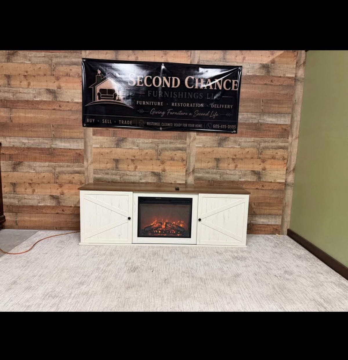 Electric Fireplace TV Stand