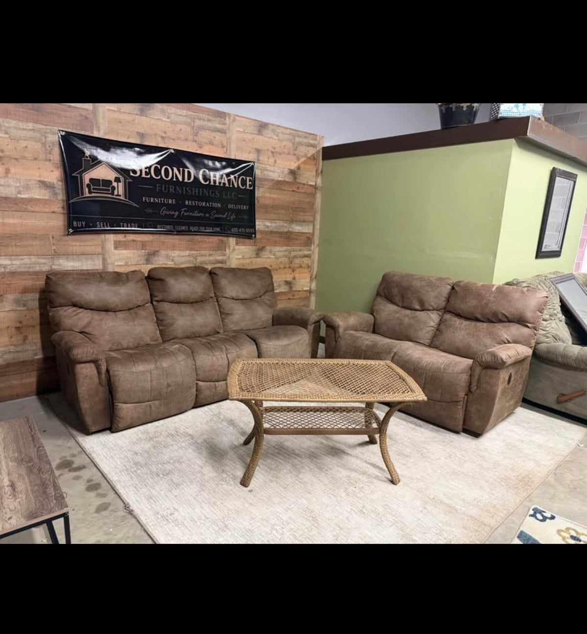 Reclining living room set