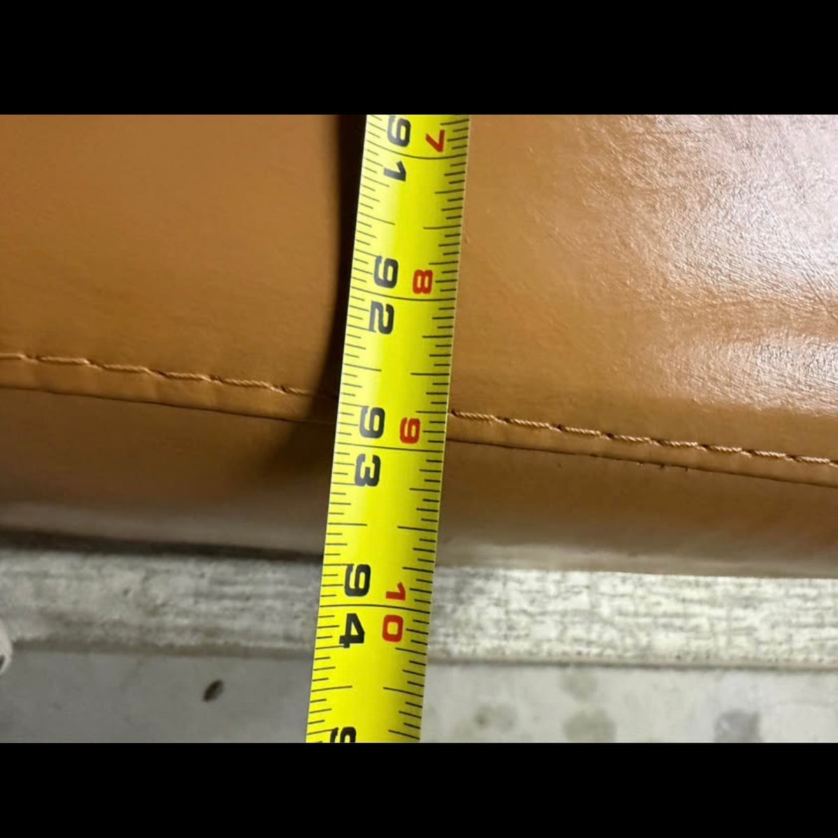 🛋️ Genuine Leather Sofa